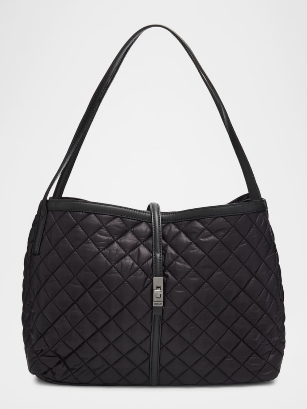 MZ Wallace Black Astor E/W Luxary Tote Bag Quilted Leather Shoulder Bag - Picture 6 of 14
